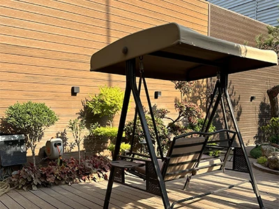 Nieuw milieuvriendelijk buitenhoutmateriaal buiten hout, met meerdere toepass...