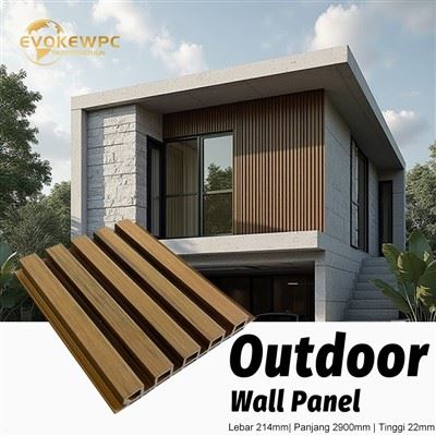 WPC-wandpaneel voor buiten 220×25 mm Co-Extrusie