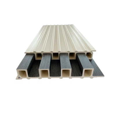 Houten plastic wandpaneel indoor decoratiematerialen